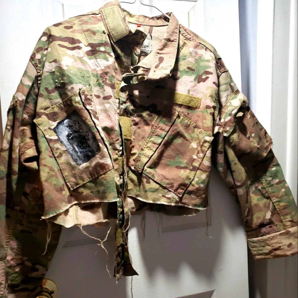 Original Crop Military Shirt